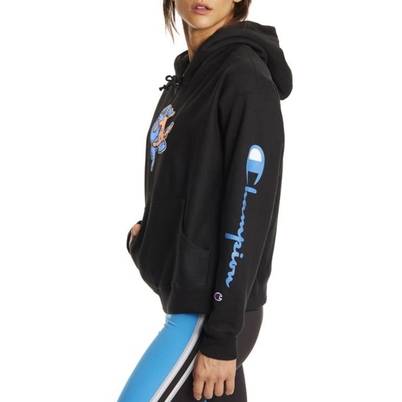 Champion X Sesame Street Cookie Monster Sweatshirt Size Small - Picture 3 of 6